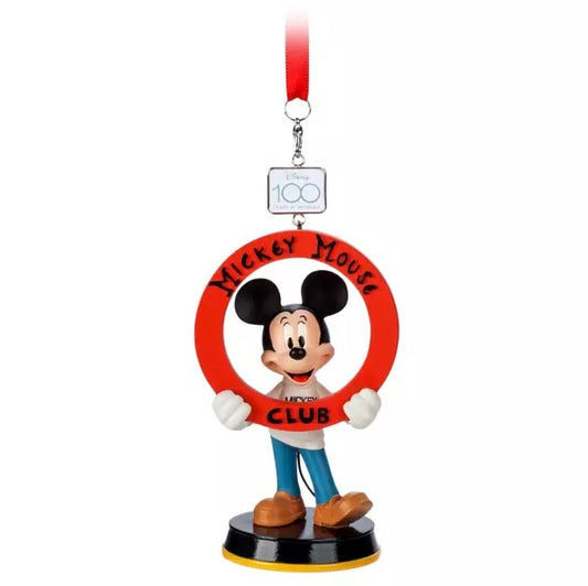  Disney Figurine Ornament - Disney100 - Mickey Mouse Club