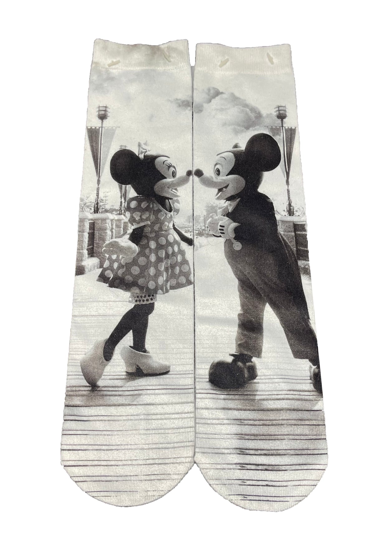  Disney Socks For Adult - Mickey And Minnie Mainstreet