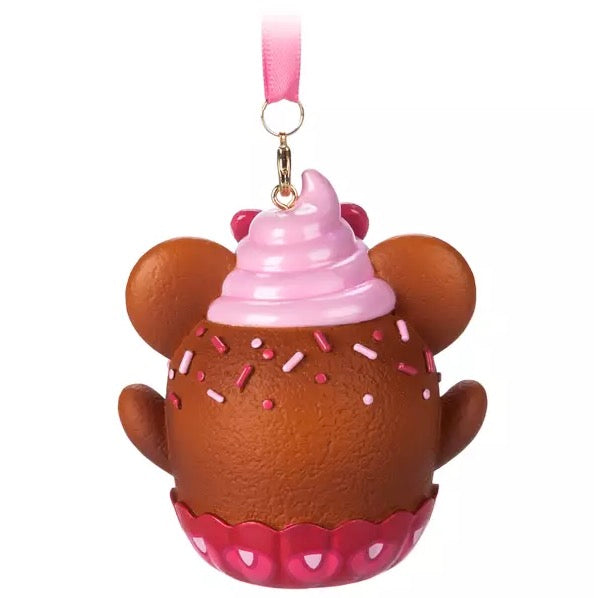  Disney Munchlings Ornament - Minnie Strawberry Cupcake
