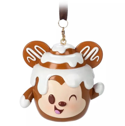  Disney Munchlings Ornament - Mickey Cinnamon Bun