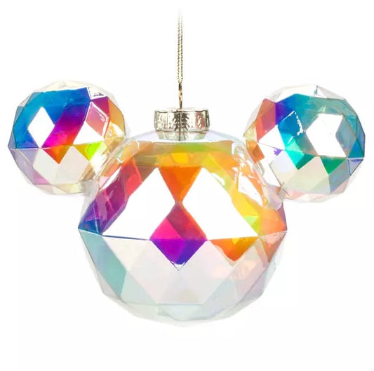  Disney Mickey Ears Icon Ornament - Mickey Mouse Geodesic