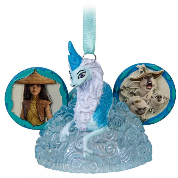  Disney Ear Hat Ornament - Raya And The Last Dragon