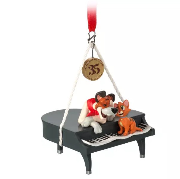  Disney Sketchbook Ornament - Oliver & Company - 35th Anniversary