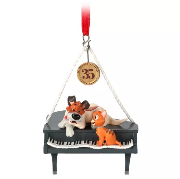  Disney Sketchbook Ornament - Oliver & Company - 35th Anniversary