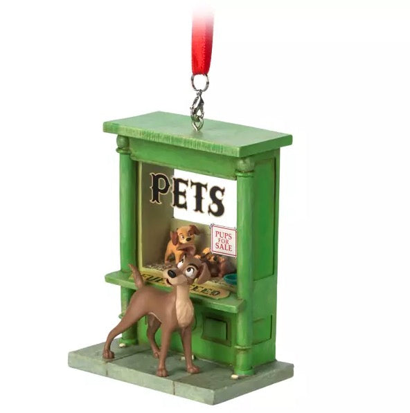  Disney Sketchbook Ornament - Tramp - Lady & The Tramp