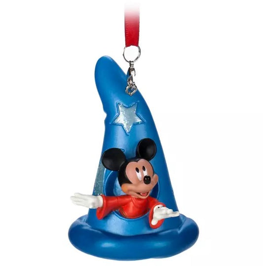  Disney Sketchbook Ornament - Mickey Mouse Sorcerer's Hat