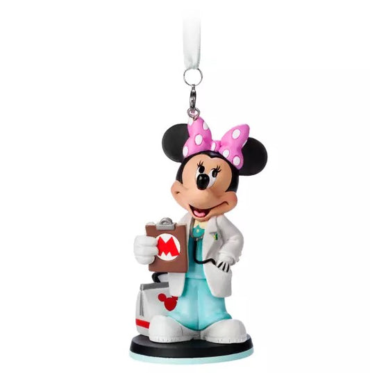  Disney Figurine Ornament - Minnie Mouse As Doctor