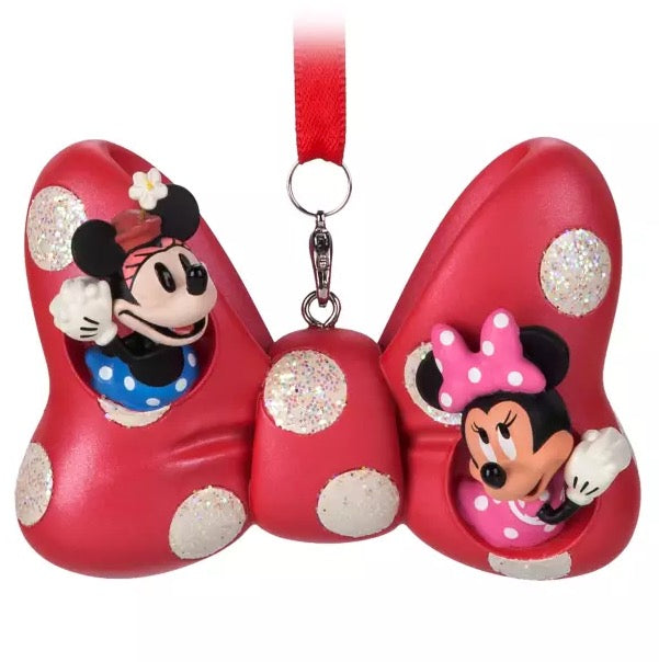  Disney Sketchbook Ornament - Minnie Mouse Pink Bow