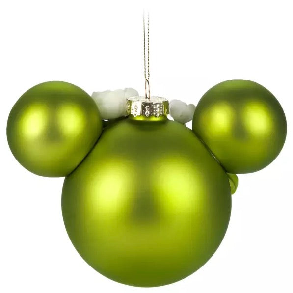  Disney Mickey Ears Icon Ornament - Mickey Mouse Floral
