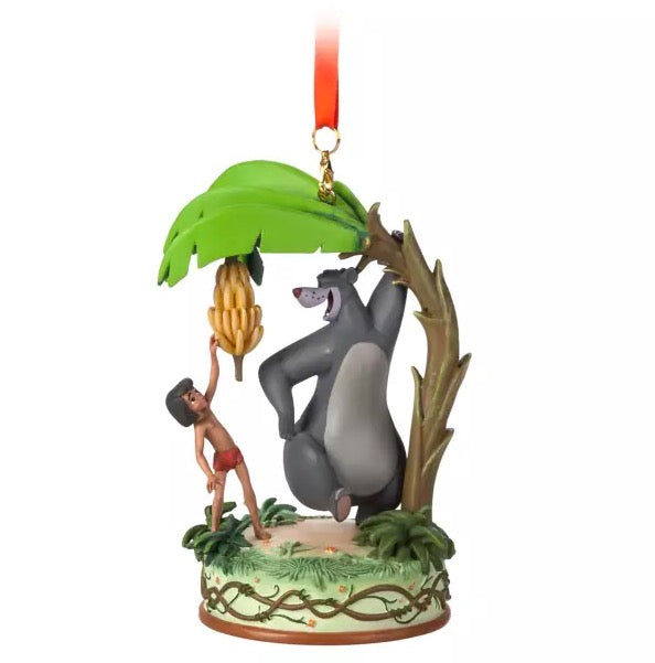  Disney Sketchbook Ornament - Mowgli And Baloo Singing
