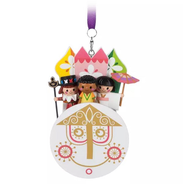  Disney Sketchbook Ornament - It's A Small World Clock Face