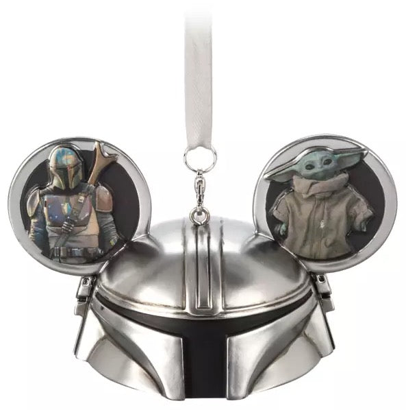  Disney Ear Hat Ornament - Star Wars - The Mandalorian