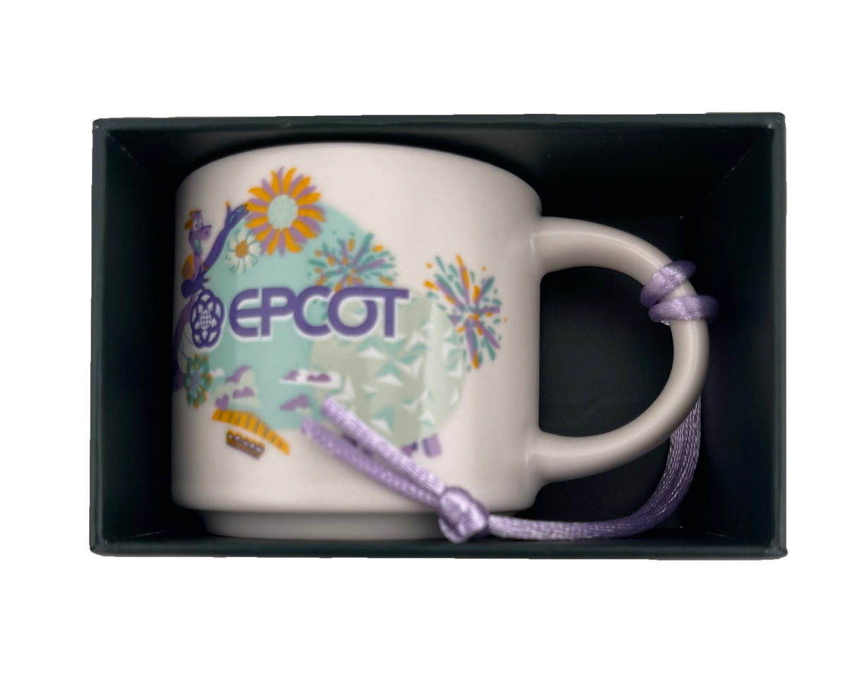  Disney Starbucks Mug Ornament - Epcot - Discovery Series