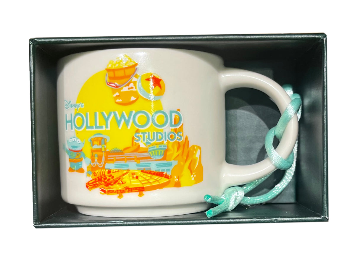  Disney Starbucks Mug Ornament - Hollywood Studios - Discovery Series