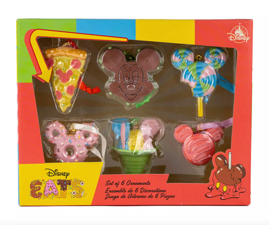  Disney Ornament Set - Disney Eats Snacks
