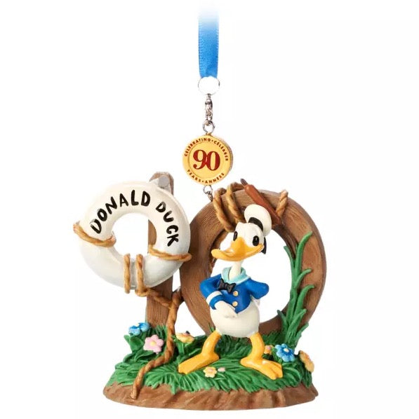  Disney Sketchbook Ornament - Donald Duck 90th Anniversary