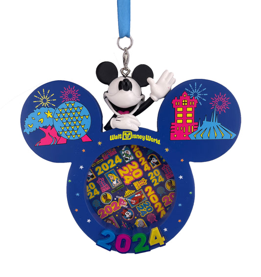  Disney Photo Frame Ornament - 2024 Walt Disney World