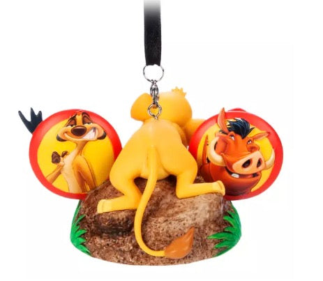  Disney Ear Hat Ornament - Simba - The Lion King
