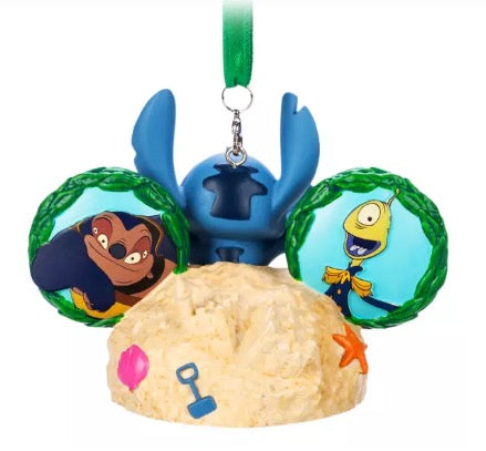  Disney Ear Hat Ornament - Stitch - Lilo And Stitch