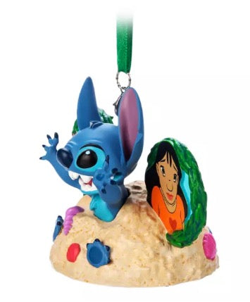  Disney Ear Hat Ornament - Stitch - Lilo And Stitch