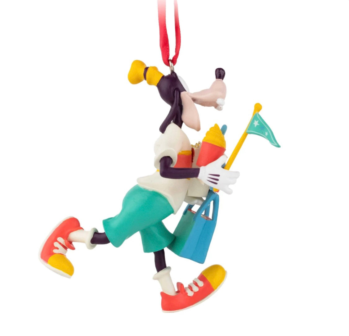  Disney Figurine Ornament - Play In The Park - Goofy With Snacks