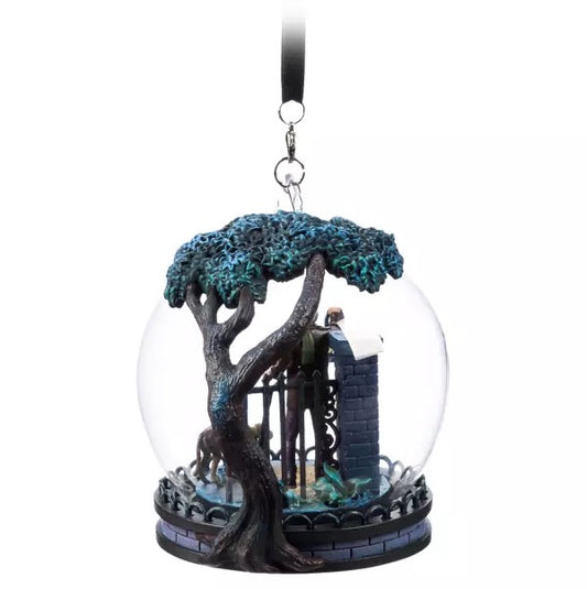  Disney Dome Ornament - Caretaker And Dog - Haunted Mansion