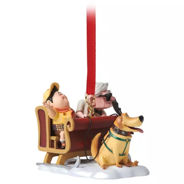  Disney Sketchbook Ornament - Carl, Russell, And Dug - UP