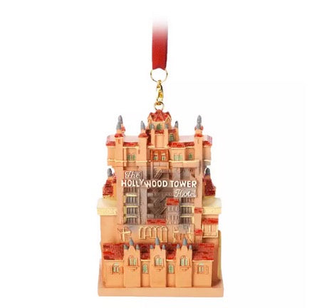  Disney Figurine Ornament - Hollywood Tower Hotel