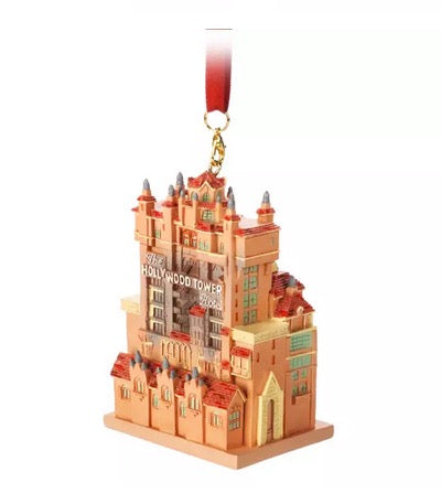  Disney Figurine Ornament - Hollywood Tower Hotel