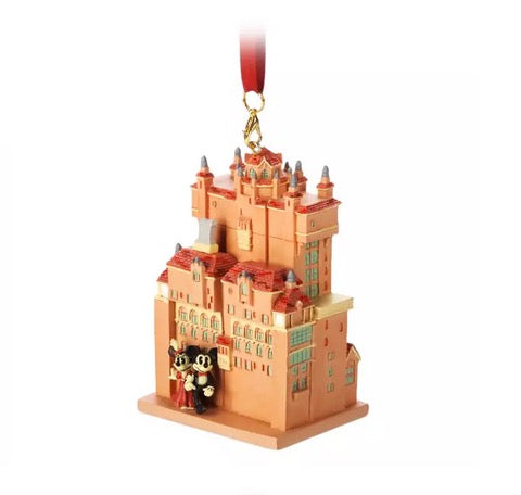  Disney Figurine Ornament - Hollywood Tower Hotel