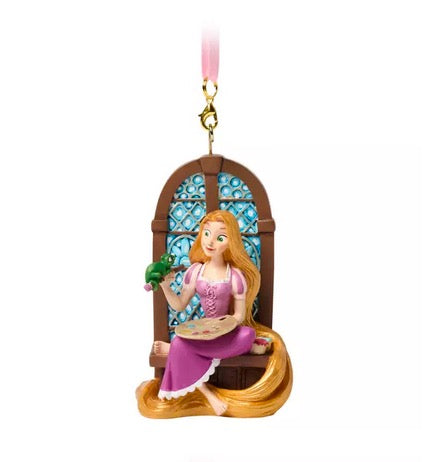  Disney Sketchbook Ornament - Rapunzel With Stained Glass