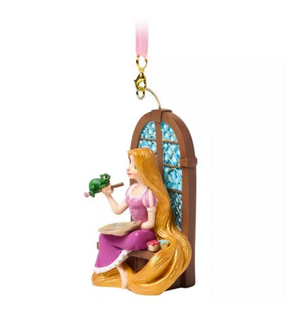  Disney Sketchbook Ornament - Rapunzel With Stained Glass