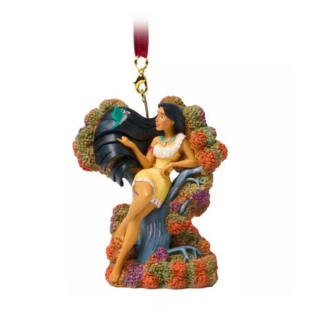  Disney Sketchbook Ornament - Pocahontas In Forest