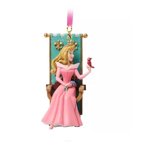  Disney Sketchbook Ornament - Aurora On Medieval Throne