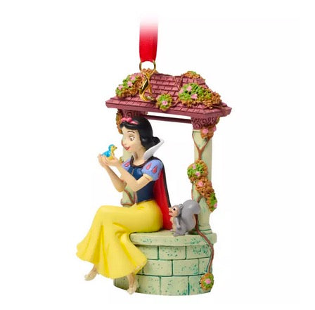  Disney Sketchbook Ornament - Snow White On Wishing Well