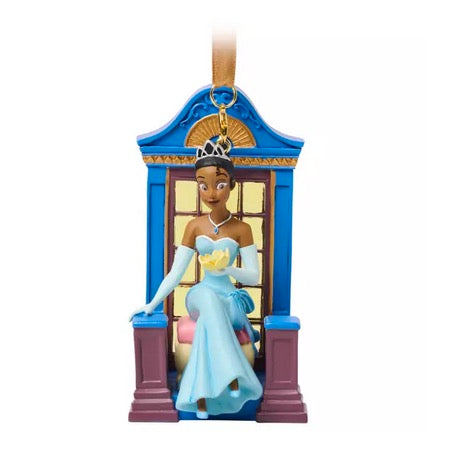  Disney Sketchbook Ornament - Tiana Sitting On Windowsill