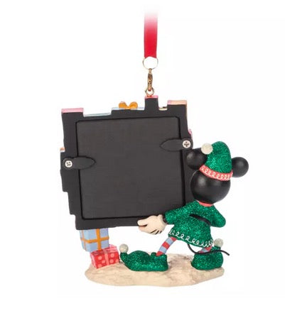  Disney Photo Frame Ornament - Mickey Mouse Holiday