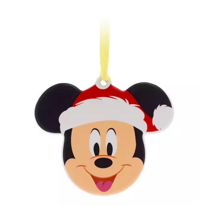  Disney Disc Ornament - Mickey Mouse Festive