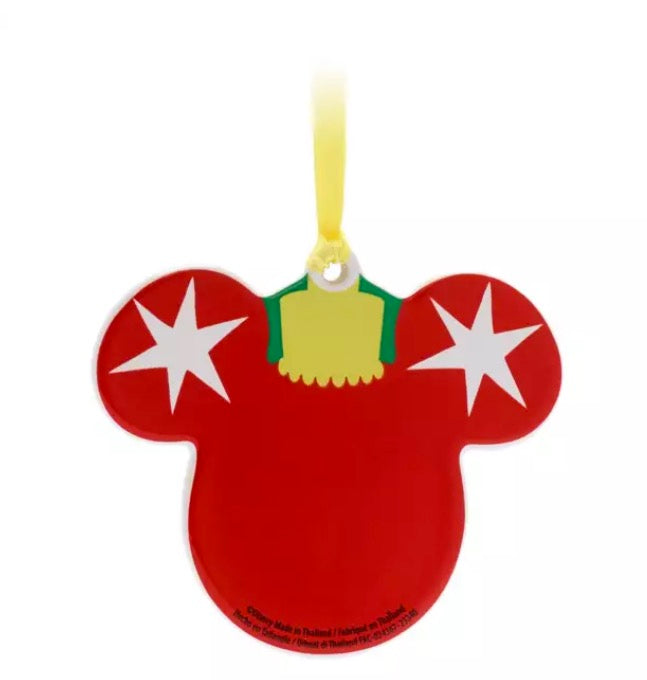  Disney Disc Ornament - Mickey Mouse Festive