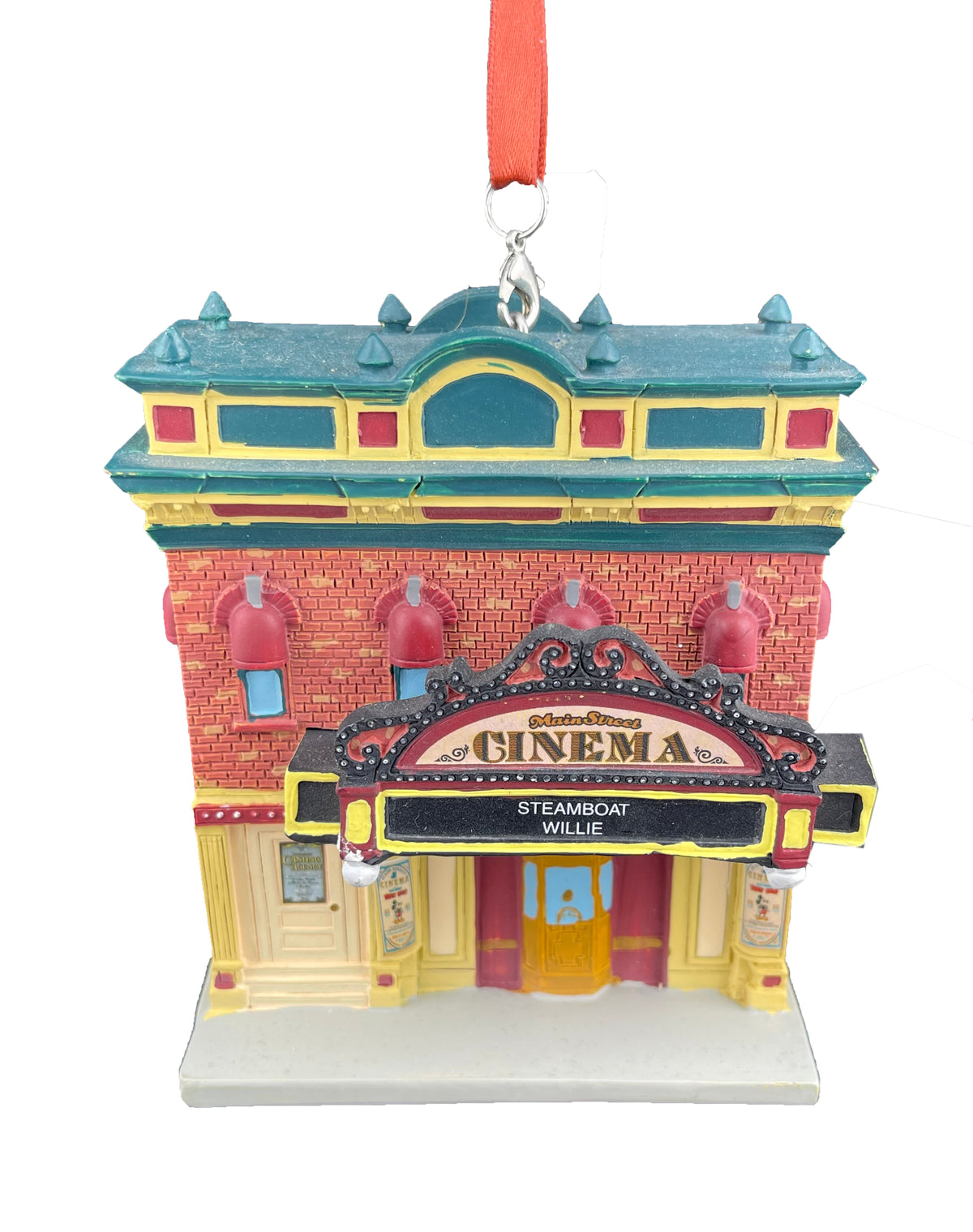  Disney Figurine Ornament - Main Street Cinema Building