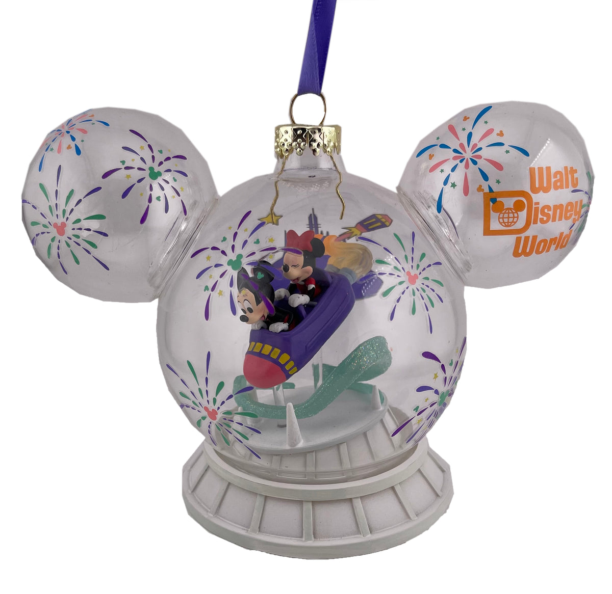  Disney Mickey Ears Icon Ornament - Play In The Park - Space Mountain