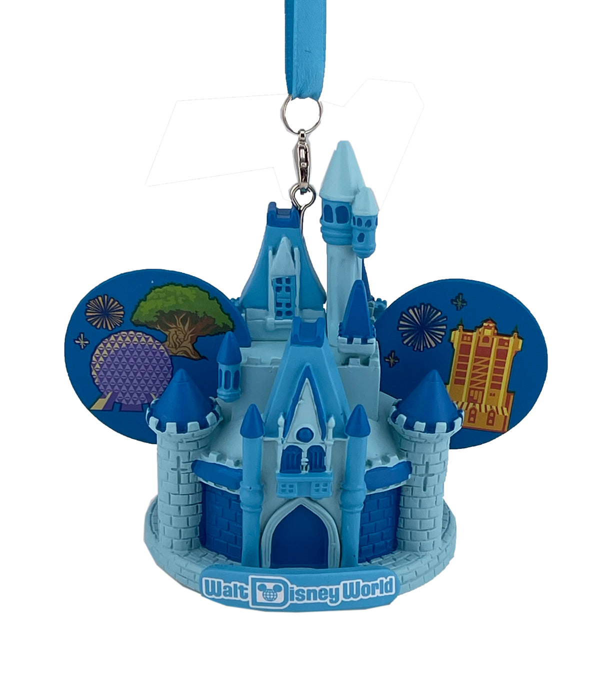  Disney Ear Hat Ornament - Walt Disney World Four Park Icons