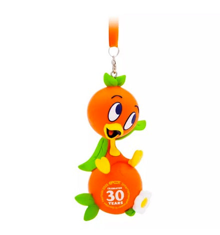  Disney Sketchbook Ornament - 2025 Flower & Garden Orange Bird