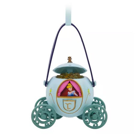  Disney Popcorn Bucket Ornament - Pumpkin Coach - Light Up