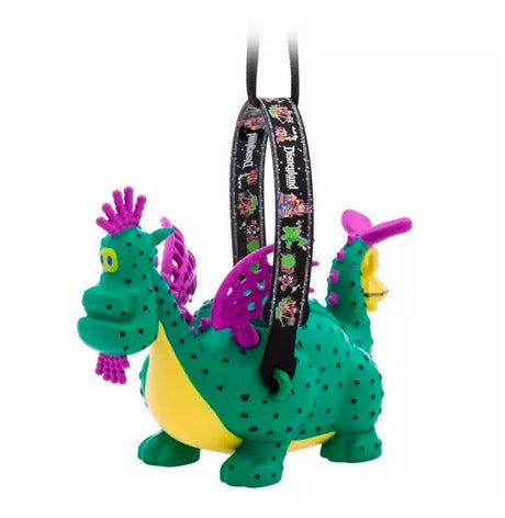  Disney Popcorn Bucket Ornament - Pete's Dragon - Light Up
