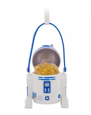  Disney Popcorn Bucket Ornament - R2-D2 - Light-Up