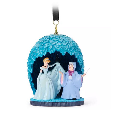  Disney Sketchbook Ornament - Cinderella & Fairy Godmother