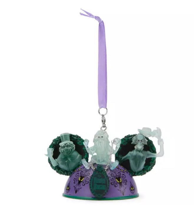 Disney Ear Hat Ornament - Haunted Mansion - Light Up