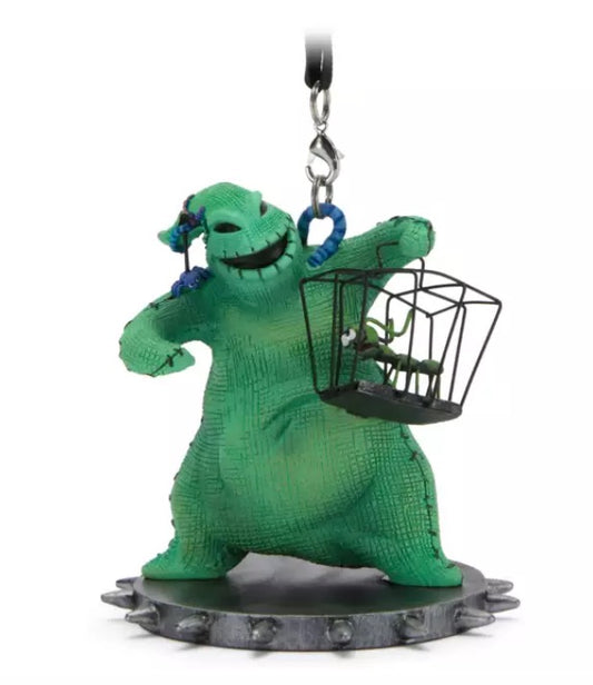  Disney Figurine Ornament - Oogie Boogie With Bug Cage