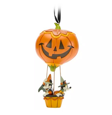  Disney Halloween Ornament - Mickey And Minnie Balloon